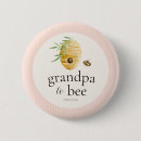 Recherche de futur père badges Aquarelle