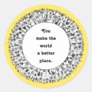 Recherche de soignant autocollants Merci