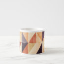 Recherche de motif mosaïque tasses Abstrait