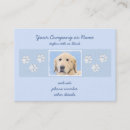Recherche de golden retriever cartes visite Mignon