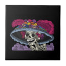 Recherche de squelette mexicain carreaux Crâne