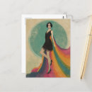 Recherche de robe noire cartes postales Vintage