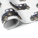 Recherche de voiture ancienne papier cadeau Antique
