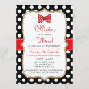 Zoek naar polkadot uitnodigingen Meisjesverjaardag