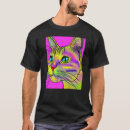 Recherche de chat psychédélique tshirts Chat de noël