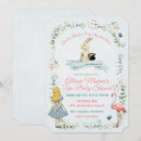 Recherche de alice pays merveille invitations Lapin