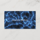 Recherche de bleu électrique cartes visite Cool