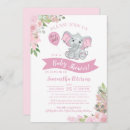 Recherche de floral elephant baby shower invitations Pour tous