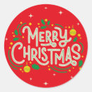 Recherche de merry christmas autocollants Mignon
