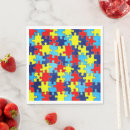 Recherche de puzzle serviettes Autiste