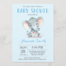 Zoek naar blue elephant uitnodigingen Schattig