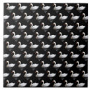 Recherche de cygnes carreaux Noir