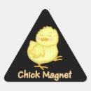Recherche de animaux triangle autocollants Humour