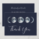 Recherche de lune bleue vœux cartes Simple