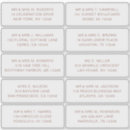 Recherche de transparent mariage autocollants Élégant