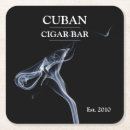Recherche de cigare dessous de verres Cuba