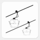 Recherche de silhouette noire autocollants Blanc