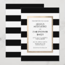 Recherche de noir et blanc rose mariage invitations Classique