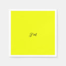 Recherche de néon serviettes Jaune