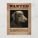 Recherche de dobx cartes postales Doberman pinscher