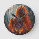 Recherche de crinière horloges Cheval