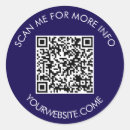 Recherche de url autocollants Code qr et texte
