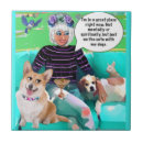 Recherche de peinture de chien carreaux Drôle