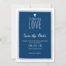 Recherche de cadre bleu marine invitations Couple