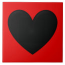 Zoek naar zwart hart tegels Rood