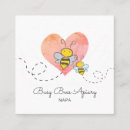 Recherche de coeurs roses cartes visite Client(e)