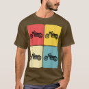 Recherche de motards vintages tshirts Course à moto