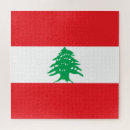 Recherche de liban puzzles Drapeau