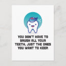Recherche de brosse à dent cartes postales Dentiste