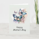 Recherche de belle mère fête des mères cartes Papillon
