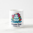 Recherche de hippopotame drôle tasses Vacances
