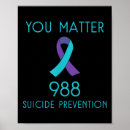 Recherche de preventie posters Sensibilisation au suicide