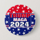 Recherche de juillet quatre badges Rouge blanc et bleu