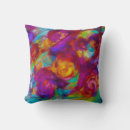 Recherche de couleur vive coussins Turquoise