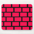 Zoek naar bakstenen muur muismatten Rood