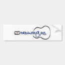 Recherche de guitare voiture autocollants Guitariste