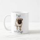Recherche de amour de carlin tasses Dog