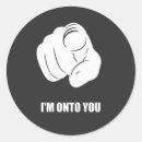 Zoek naar vinger stickers Sarcasme