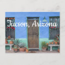 Recherche de porte bleue cartes postales Tucson
