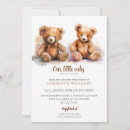 Recherche de twin bears invitations Baby