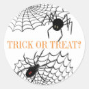 Zoek naar enge spinnen stickers Spinnenwebben