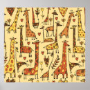 Recherche de amour girafe posters Bébé