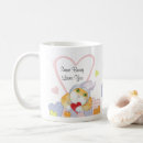 Recherche de lapin drôle tasses Coeur
