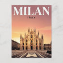 Recherche de milan vintage cartes postales Classique
