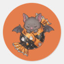 Recherche de pastel goth autocollants Chauve souris halloween