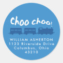 Recherche de train autocollants Choo choo